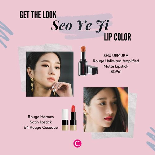 Ada yang sedang ikutin drama Korea It's Okay To Not Be Okay? Gaya Seo Ye Ji yang selalu on fleek memang terkadang membuat penonton salah fokus! Kali ini Clozette punya bocoran produk-produk yang bisa kamu coba untuk mendapat signature lip color ala Ko Moon Young yang terlihat sering menggunakan warna nude dan sesekali menggunakan warna merah cerah. Hayo yang nungguin episode baru mana suaranya?​.​📷 @tvndrama.official @shuuemura @hermes​#ClozetteID #ClozetteXCoolJapan #ClozetteIDCoolJapan #ItsOkayToNotBeOkay #SeoYeJi #KoMoonYoung #PsychoButItsOkay