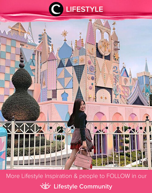 Clozette Ambassador @Chelsheaflo shared a little throwback to her spring holiday in Tokyo Disneyland. Simak Lifestyle Update ala clozetters lainnya hari ini di Lifestyle Community. Yuk, share momen favoritmu bersama Clozette.