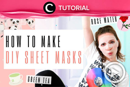 Mixing your own sheet mask essence is actually possible! Here's the tutorial: http://bit.ly/2QYxv6b. Video ini di-share kembali oleh Clozetter @saniaalatas. Lihat juga tutorial lainnya di Tutorial Section.