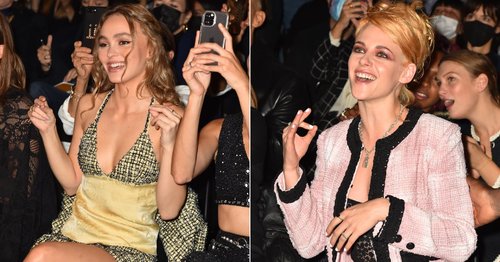 Chanel Puts on a Totally '90s Show With K-Stew, Lily-Rose Depp, and Jennie Kim in Full Support