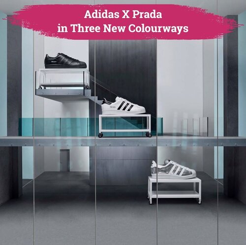 Dua brand ternama ini kembali merilis kolaborasi dengan tiga warna yaitu monochrome-black, black-white, serta chrome silver dengan aksen putih. Aksennya berupa logo dua brand tersebut di bagian sisi sneakers. Koleksi ini sudah available di @prada & @adidasoriginals selected boutiques. Gimana menurut kamu tentang design kolaborasi ini, Clozetters?

📷@prada

#ClozetteID #PradaforAdidas