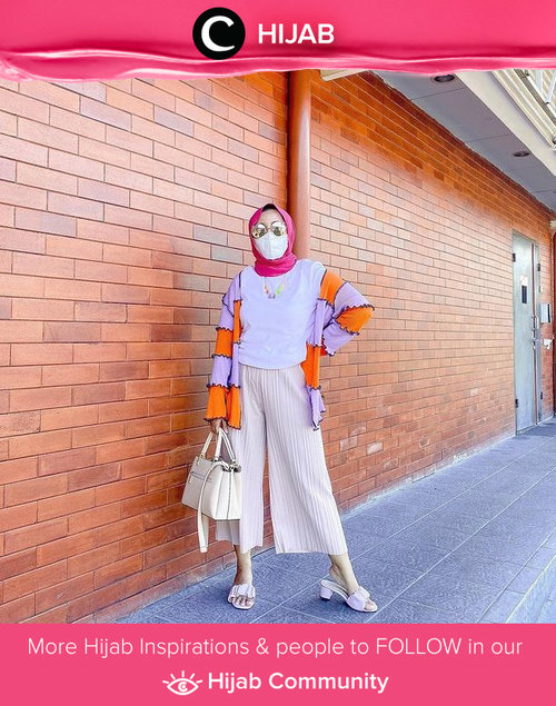 Colorful Sunday idea by Clozetter @rizunaswon. Simak inspirasi gaya Hijab dari para Clozetters hari ini di Hijab Community. Yuk, share juga gaya hijab andalan kamu.