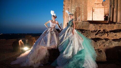 Dolce & Gabbana Stage an Epic Alta Moda Show in Sicily’s Valley of the Temples