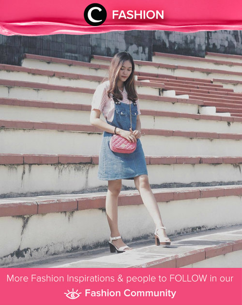Pairing overall shorts with a pair of heels and she is ready to conquer the world. Simak juga Fashion Update ala clozetters lainnya hari ini di Fashion Community. Image shared by Star Clozetter: deniathly. Yuk, share outfit favorit kamu bersama Clozette.