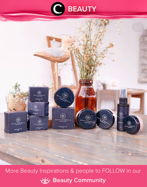 Healthy Wealthy dan Savvy Minerals Savvy Minerals by Young Living made from natural ingredients, no synthetic , non toxic and free from paraben. Simak Beauty Updates ala clozetters lainnya hari ini di Beauty Community. Image shared by Star Clozetter: @amandatorquise. Yuk, share beauty product andalan kamu.