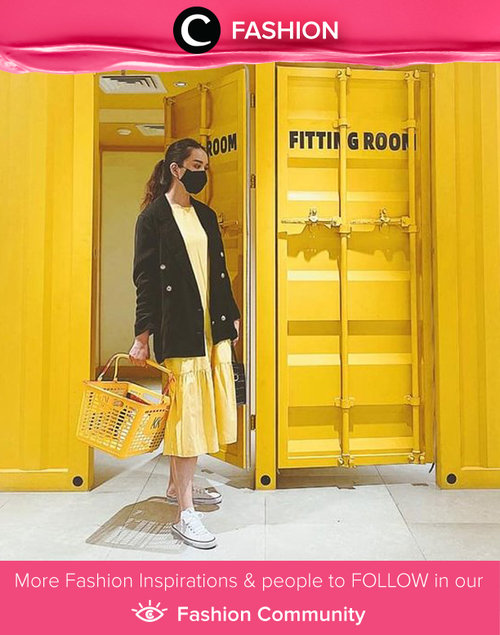 Add some fresh touch for your total look like Clozetter @pinapina with her yellow dress. Simak Fashion Update ala clozetters lainnya hari ini di Fashion Community. Yuk, share outfit favorit kamu bersama Clozette.