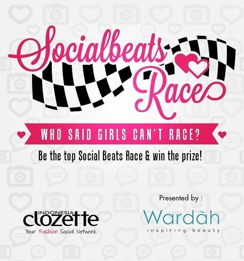 Pasti penasaran dong pengen tahu siapa saja pemenang Socialbeats Race dan mendapatkan paket kosmetik dari @wardahbeauty senilai 1 juta rupiah. Go check out http://bit.ly/socialbeatrace dan cari section monthly winner (link on bio)

#ClozetteID