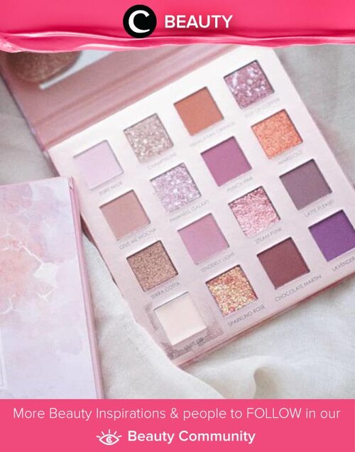 Untuk eye shadow palette dengan harga di bawah 100,000,-, seri Sunrise dari Focallure ini memuat warna-warna yang cantik dan pigmented, lho! Image shared by Clozette Ambassador @shanty_huang. Simak Beauty Update ala clozetters lainnya hari ini di Beauty Community. Yuk, share juga beauty product favoritmu bersama Clozette.