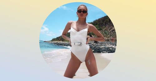 Wearing a belt with your swimwear is the biggest trend for summer (and Kylie Jenner and Romee Strijd prove it)