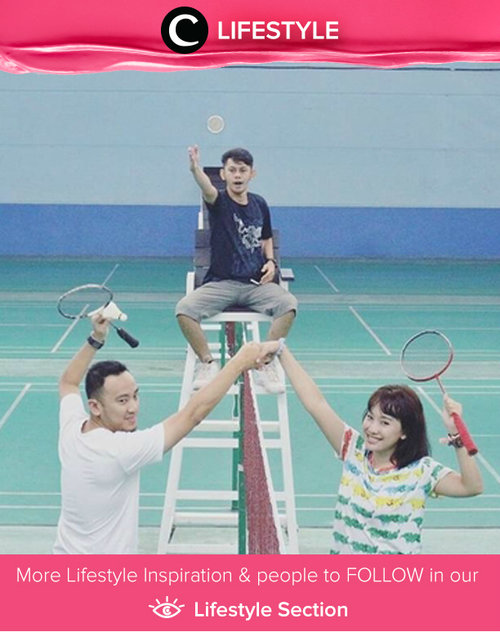 Fun and healthy! Playing badminton with best friends. Simak Lifestyle Updates ala clozetters lainnya hari ini di Lifestyle Section. Image shared by Clozetter: @lindaleenk. Yuk, share momen favorit kamu bersama Clozette.