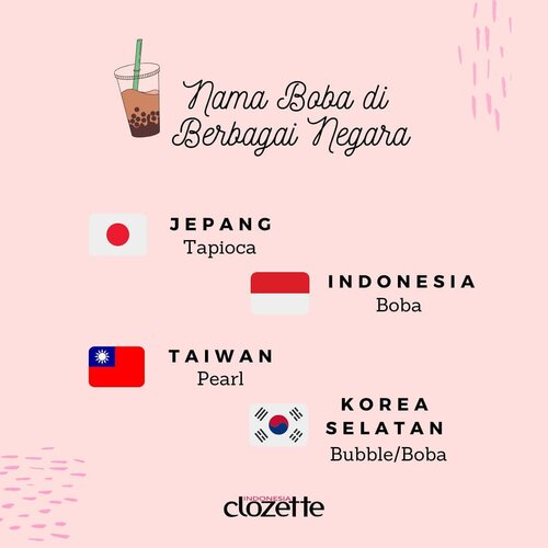 Kalau di Indonesia ada sebutan Boba Queen, kalau di Jepang, sebutannya jadi Tapioca Queen, ya? 😆​Mention temen kamu yang sering dinobatkan sebagai Tapioca Queen, yuk!​​.​#ClozetteID #ClozetteXCoolJapan #ClozetteIDCoolJapan #Boba #BubbleTea