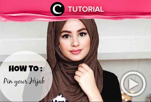 Wondering how to pin your hijab? Check the tutorial here: http://bit.ly/2KPPl8m. Video ini di-share kembali oleh Clozetter @shafrasyahnaz. Lihat juga tutorial lainnya di Tutorial Section.