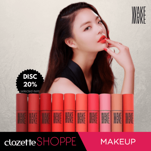 WAKEMAKE Lip Paint adalah produk asal Korea Selatan. Tersedia dalam 10 warna yg sesuai dengan kulit perempuan Asia. Teksturnya matte dan ringan di bibir, sehingga bisa kamu pakai setiap aktivitas tanpa perlu khawatir pudar. Sekarang tersedia, lho di #ClozetteShoppe seharga Rp,267.000,-  jika kamu beli 2 ada diskon 20%  http://bit.ly/2Z9eylj
