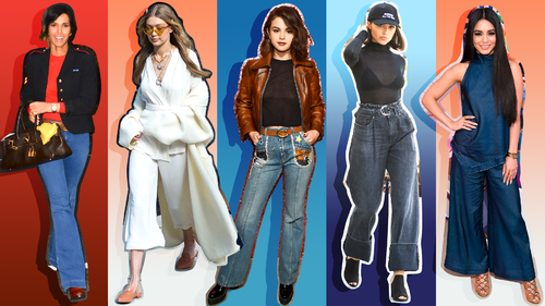 19 Times Celebrities Wore Wide Leg Jeans and Looked Damn Good