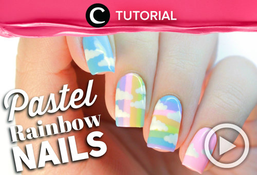 See the tutorial of rainbow pastel nails, here http://bit.ly/2wC3ygP. Video ini di-share kembali oleh Clozetter: @salsawibowo. Cek Tutorial Updates lainnya pada Tutorial Section.