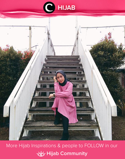 Masih dalam nuansa #Pinktober, sudah posting outfit berwarna pink favoritmu, Clozetters? Image shared by Clozetter @ratnasha22. Simak inspirasi gaya Hijab dari para Clozetters hari ini di Hijab Community. Yuk, share juga gaya hijab andalan kamu.