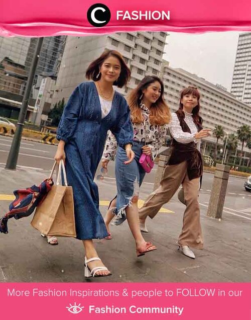 Clozetter @priscaangelina and friends brought NYFW vibes to Jakarta! Simak Fashion Update ala clozetters lainnya hari ini di Fashion Community. Yuk, share outfit favorit kamu bersama Clozette.