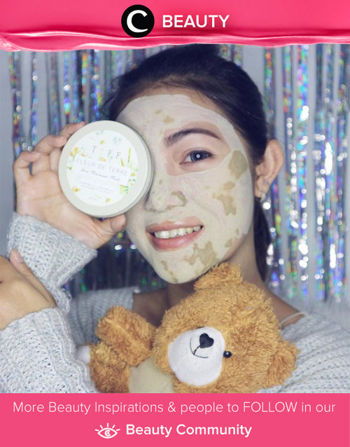 Dont forget to make time for yourself. Just a simple way to masking with @tiff_body Fleur De Terre. It helps to shrink pores and brightening your skin. Simak Beauty Updates ala clozetters lainnya hari ini di Beauty Community. Image shared by Star Clozetter: @anitamayaa. Yuk, share beauty product andalan kamu.