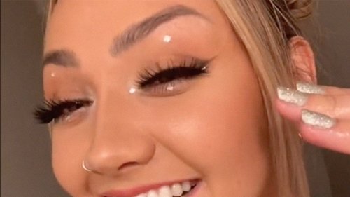 This #FourDots TikTok makeup trend is everywhere – apparently, if you put four dots around your eyes, people are more attracted to you