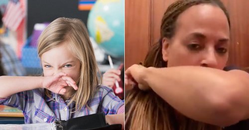 This Preschool Teacher's "Cough Pocket" Tutorial Is What Every Parent Needs Right Now
