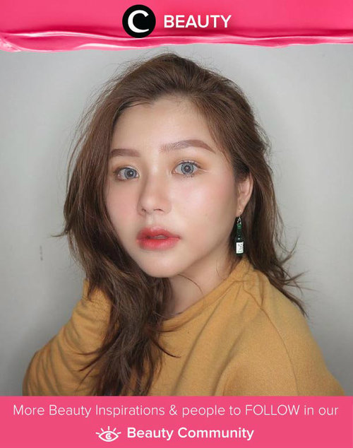 Ultimate Korean makeup look : natural, dewy and soft. Kamu juga suka look ala Korea seperti ini? Yuk, ikutan share di Beauty Community. Image shared by Clozetter @vienesca