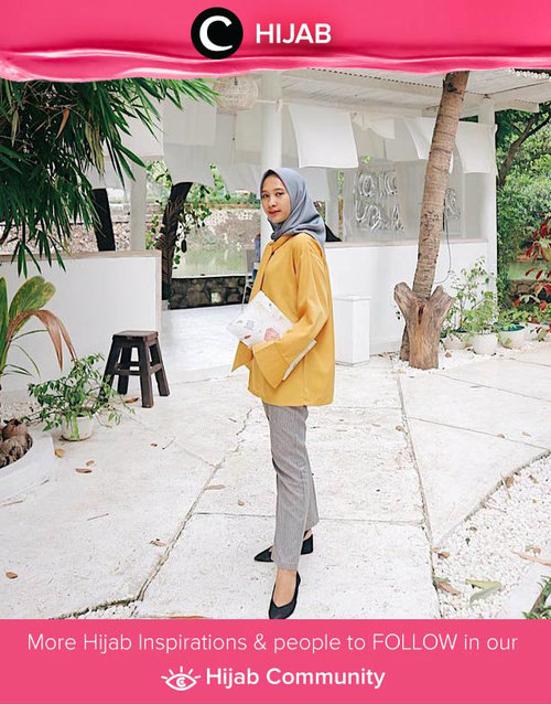 This ATS The Label top is perfect for your on and off duty look. What do you think, Clozetters? Simak inspirasi gaya Hijab dari para Clozetters hari ini di Hijab Community. Image shared by Clozetter @prapancadf. Yuk, share juga gaya hijab andalan kamu.