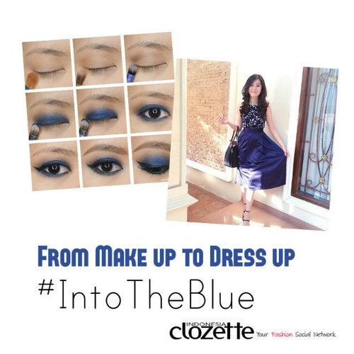 Terlihat lebih mewah dengan inspirasi makeup & fashion bertemakan warna biru pilihan Clozette Crew yang satu ini http://bit.ly/1RvQrpJ
