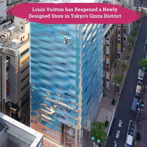 Louis Vuitton telah resmi membuka kembali store dengan desain baru yang mencakup tujuh lantai di distrik Ginza, Tokyo. Desain hasil renovasi ini menggantikan gedung sebelumnya di lokasi yang sama.Store baru ini dirancang ulang oleh Jun Aoki dan Peter Marino. Bangunannya terlihat seperti gelombang air karena mereka terinspirasi dari keindahan pantulan air😍 Jadi nggak sabar ingin ke Jepang, ya!🥰#ClozetteID