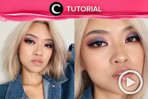 Cotton candy denim eye makeup tutorial! Check this out: http://bit.ly/2mjroxI. Video ini di-share kembali oleh Clozetter @ranialda. Lihat juga tutorial lainnya di Tutorial Section.
