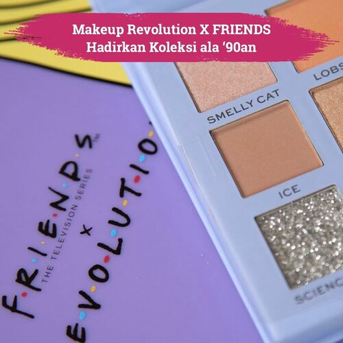 So, no one told you that Makeup Revolution X Friends collaboration gonna be this way?~🎶🎵Satu lagi kolaborasi unik brand makeup dan tv show hadir dari Makeup Revolution X Friends. Kini kamu dapat re-create makeup look ala Rachel, Monica, dan Pheobe menggunakan berbagai produk makeup yang telah disesuaikan dengan kepribadian mereka bertiga. Terdiri dari eyeshadow palette, creamy lipstik, dan beberapa aksesori yang terinspirasi dari ketiga perempuan ikonik dalam serial ini, semua elemen dalam produk makeup ini menggunakan hal-hal yang terdapat dalam serial 90an tersebut. Kamu akan menemukan nama-nama seperti Ugly Naked Guy, Smelly Cat, Fun Bobbie, dan pastinya Chandler, Joey, dan Ross sebagai nama-nama shade dalam semua produk hasil kolaborasi ini.Can this BE anymore exciting? The answer is yes! This collaboration will be there for you on 16th September 2020. Who’s excited?✨📷 @makeuprevolution#ClozetteID #makeuprevolution #friends