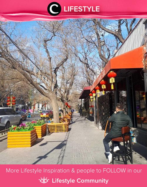 Sanlintun road, Beijing, for Spring Festival (Imlek) last month. Pretty, isn't it? Simak Lifestyle Updates ala clozetters lainnya hari ini di Lifestyle Community. Image shared by Clozetter @deravee. Yuk, share juga momen favoritmu.