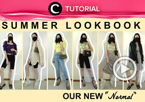 Summer time is just around the corner! Sudah memikirkan OOTD ala Summer agar bisa tetap stylish di tengah era new normal seperti saat ini? Kalau belum, intip inspirasi berikut ini yuk : https://bit.ly/32bC9p1. Video ini di-share kembali oleh Clozetter @dintjess. Lihat juga tutorial lainnya yang ada di Tutorial Section.