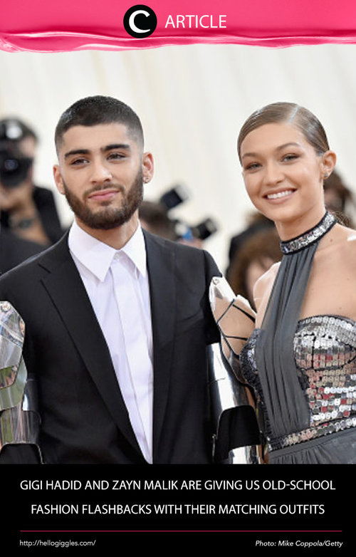 Officially the cutest couple around, Gigi Hadid and Zayn Malik just matched in old-school Tommy Hilfiger sweatshirts and now we’re nostalgic and obsessed. Read more at http://bit.ly/2lL4WYw. Simak juga artikel menarik lainnya di Article Section pada Clozette App.