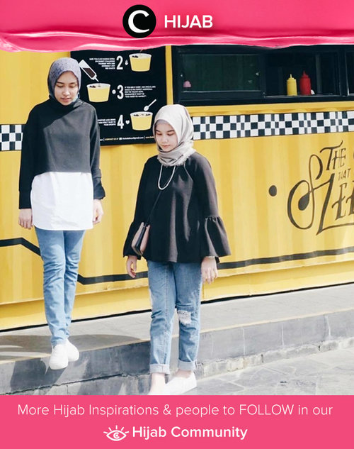 A real friend is one who walks in when the rest of the world walks out... Simak inspirasi gaya Hijab dari para Clozetters hari ini di Hijab Community. Image shared by Clozette Ambassador: talithaflubis. Yuk, share juga gaya hijab andalan kamu 