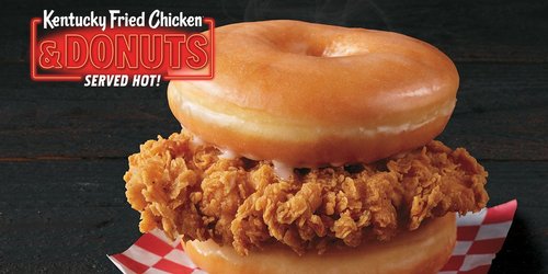 KFC Is Now Selling a Donut and Fried Chicken Sandwich If You're up to the Challenge