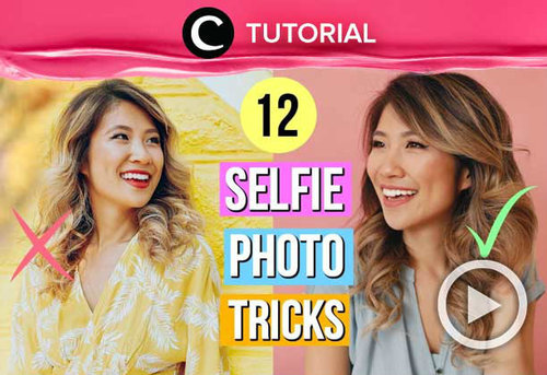 Masih merasa selfie-mu kurang bagus? Intip tips & trick-nya di: http://bit.ly/2LjF1bM. Video ini di-share kembali oleh Clozetter @kamiliasari. Lihat tutorial lainnya di Tutorial Section.