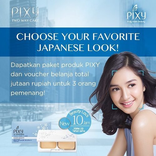 Sudah memberikan vote untuk gaya makeup Jepang favorit kamu di @pixycosmetics Tokyo Look Book?

Yuk, vote dan berikan alasannya sekarang untuk berkesempatan memenangkan PIXY products dan voucher belanja!

Vote di sini http://bit.ly/pixytokyolookbook

#PIXYTokyoLookBook #ClozetteID