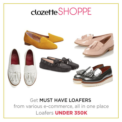 Pakai loafers untuk sepatu yang stylish dan nyaman dipakai seharian. Belanja loafers di bawah 350 ribu dari berbagai ecommerce site di Indonesia via #ClozetteSHOPPE!
http://bit.ly/24Q7BzD
