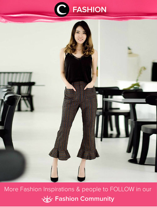 Ready for a chic friday with batik pants. Simak Fashion Update ala clozetters lainnya hari ini di Fashion Community. Image shared by Star Clozetter: @julianiwu. Yuk, share outfit favorit kamu bersama Clozette.