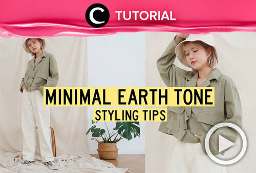 Untuk kamu yang suka bergaya minimalis, coba intip styling tips ala Korea dengan dominasi warna earthy berikut: http://bit.ly/2ufF3tB. Video ini di-share kembali oleh Clozetter @kamiliasari. Lihat juga tutorial lainnya di Tutorial Section.