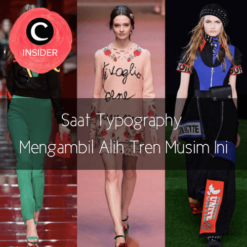 Designer's writing in their clothes! Baca lebih lanjut pembahasaanya di Cosmopolitan Indonesia di sini http://bit.ly/1Yg4uzJ. Simak juga artikel lengkapnya di http://bit.ly/ClozetteInsider