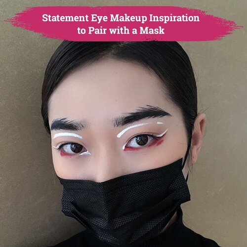 Kreativitas para makeup artist enggak berhenti walaupun terhadang isu corona virus. Beberapa makeup artist dari Taiwan, Hong Kong, Jepang dan Korea membuat statement eye makeup yang dipasangkan dengan masker. Beberapa juga memberikan tips supaya makeup dan kesehatan kulit tetap terjaga selama menggunakan masker. How about you? Apakah kamu tim bare face atau tim makeup saat menggunakan masker?.📷 @shuuemura @_i_ @hiddie @danielmakeupartist#ClozetteID #MaskMakeup #clozettexcooljapan #clozetteidcooljapan