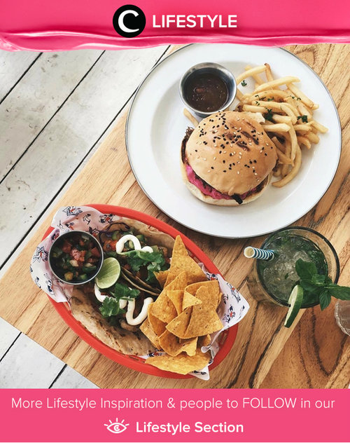 Taco and burger kind of day! Simak Lifestyle Updates ala clozetters lainnya hari ini di Lifestyle Section. Image shared by Clozette Ambassador: @tiffanikosh. Yuk, share momen favorit kamu bersama Clozette.