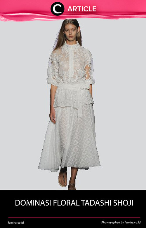 Tadashi Shoji, brand asal jepang telah mengeluarkan koleksi pakaian yang terinspirasi dari musim gugur di jepang. Selengkapnya di http://bit.ly/29GOCCa. Simak juga artikel menarik lainnya di http://bit.ly/ClozetteInsider