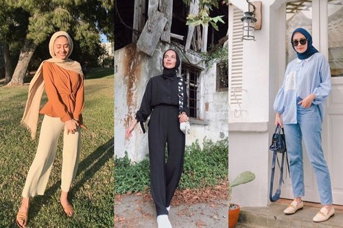 7 Inspirasi Hijab dan Baju Modis yang Nyaman untuk Gaya Formal Sekaligus Santai