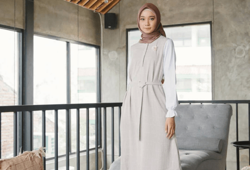 Model Gamis untuk Ibu Menyusui yang Stylish