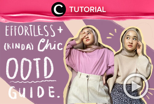 Effortless and chic OOTD guide from Kiara Leswara: https://bit.ly/2PuwypH. Video ini di-share kembali oleh Clozetter @shafirasyahnaz. Lihat juga tutorial lainnya di Tutorial Section.