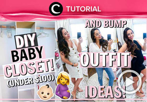 Mempersiapkan lahirnya si Kecil? Intip DIY Baby Closet di: http://bit.ly/2GcMeWR. Video ini di-share kembali oleh Clozetter @aquagurl. Lihat juga tutorial lainnya di Tutorial Section.