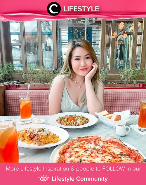Yum! Pizza and pasta, anyone? Image shared by Clozette Ambassador @reginabundiarti. Simak Lifestyle Update ala clozetters lainnya hari ini di Lifestyle Community. Yuk, share momen favoritmu bersama Clozette.
