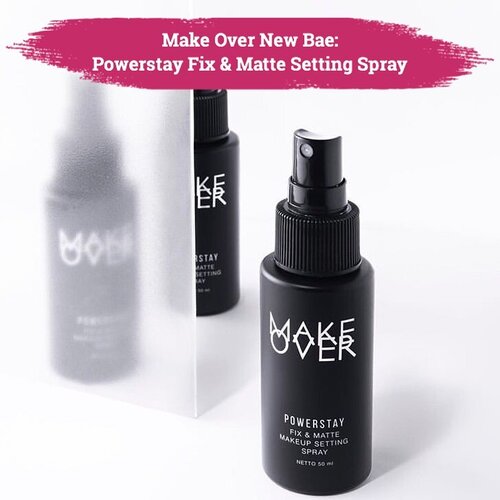 Good news from Make Over: Powerstay Fix & Matte Makeup Setting Spray is finally here!
.
Produk ini mempunyai klaim depan mengunci make up sampai 12+4 jam lamanya jika digunakan bersamaan dengan rangkaian produk Powerstay lainnya. Siapa yang tidak sabar mencoba?
.
📷 @makeoverid
#ClozetteID #MakeOverNewBae #SprayOnStaySet #makeup #settingspray